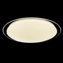 Globo 41315-24 LED Deckenleuchte Sajama 1x24W | 1600L | 3000-4500-6000K - Glitzereffekt, weiß