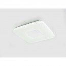 Globo 41343-24 LED Deckenleuchte Findus 1x24W | 100-1600lm | 3000K-6000K - Fernbedienung, dimmbar, Farbfixierung, Gedächtnisfunktion, Glitzereffekt, weiß, opal
