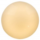 Globo 48363RGB LED Deckenleuchte Atreju I 1X15W | 580L | 3000K | RGB - dimmbar, Farbwechsler, Fernbedienung, weiß, opal