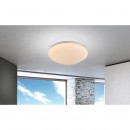 Globo 48363RGB LED Deckenleuchte Atreju I 1X15W | 580L | 3000K | RGB - dimmbar, Farbwechsler, Fernbedienung, weiß, opal