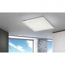 Globo 48380 LED Deckenleuchte Rena 1x30W | 2000L | 3000-6000K | RGB - Glitzereffekt, dimmbar, Farbwechsler, Farbfixierung, Fernbedienung, weiß opal