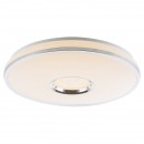 Globo 48382-60 LED Deckenleuchte Rudi 1x60W | 210-4800lm | 3000K-6500K | RGB - Fernbedienung, Farbfixierung, dimmbar, Termin, Memory-Funktion, opal weiß