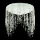 Globo 48387-40 LED Deckenleuchte Lancel 1x40W, 7,5W| 160-2600lm | 3000K-6000K | RGB - Fernbedienung, dimmbar, Kristalle, weiß