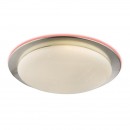 Globo 48393-35 LED Deckenleuchte Syrio 1x35W | 80-1800lm | 2700K-6500K | RGB - Fernbedienung, dimmbar, Farbfixierung, Farbwechsler, Memory-Funktion, Termin, opal weiß