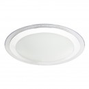 Globo 48395 LED Deckenleuchte Nicole II 1x30W | 140-2400lm | 3000K-6000K | RGB - Fernbedienung, Farbwechsler, dimmbar, Farbfixierung, Nachtbeleuchtung, opal weiß