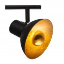 Globo 54001-2 LED Decken- oder Wandleuchte Lotte 2x4W | E14 LED | 272lm | 2700K - schwarz, gold