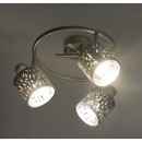 Globo 54122-3 Deckenleuchte Alys 3x8W | E14 - silber