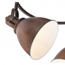 Globo 54647-3 Deckenleuchte Giorgio 3x40W | E14 - Rost