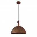 Globo 54652H Pendelleuchte Celine 1x60W | E27 - Rost