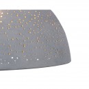 Globo 54653H Pendelleuchte Fabian 1x60W | E27 - grau