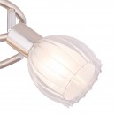 Globo 54988-3 Deckenleuchte Rosso 3x40W | E14 - Nickel matt