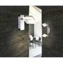 Globo 56111-2 LED Wand- oder Deckenleuchte Gerolf 2x5W | 210L | 3000K - chrom