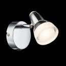 Globo 56134-1 LED Wandleuchte Alaska 1x4W | 200L | 3000K - chrom