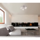 Globo 56138-3 LED Spotleuchte Deckenleuchte Kerstin 3x4W | 912lm | 3000K - Nickel, matt