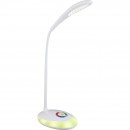 Globo 58264 LED Tischleuchte Minea 1x3W | 230lm | 5000K | RGB- höhenverstellbar, flexibler Arm, Touchdimmer, Farbwechsler, Farbfixierung, weiß
