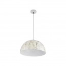 Globo 58323HM Pendelleuchte Sandra 1x60W| E27 - weiß
