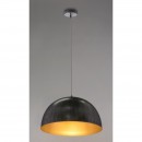 Globo 58323HS Pendelleuchte Sandra 1x60W| E27 - schwarz, gold
