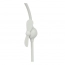 Globo 58347W LED Tischleuchte Stannis 1x3W | 11-164lm | 4000K - flexibler Arm, Ventilator, Touchdimmer, Touch-Schalter, USB, weiß