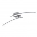 Globo 67098-12 LED Aufbauleuchte 1x12W | 1000L | 3000K-4000K-6000K - Farbfixierung, 3-Phasen-dimmbar, Aluminium