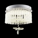 Globo 68397-12 LED Deckenleuchte Mathilda 1x12W | 840lm | 4000K - chrom, Kristall, transparent