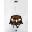 Globo 15028-3 Pendelleuchte Lani 3x40W | E14 - schwarz