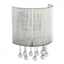 Globo 15094W LED Wandleuchte Sierra 2x3W | G9 LED | 458lm | 3000K - silber