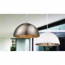 Globo 15166N Pendelleuchte Okko 1x60W | E27 - silber, Nickel, matt