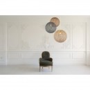 Globo 15253B Pendelleuchte Coropuna 1x60W | E27 - weiß, beige