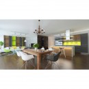 Globo 15262-6 Pendelleuchte Rea 6x40W | E14 - Rost