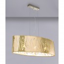 Globo 15359H2 Pendelleuchte Taxos 3x60W | E27 - gold