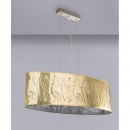 Globo 15359H2 Pendelleuchte Taxos 3x60W | E27 - gold