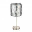 Globo 15360T Tischleuchte Nadi 1x40W | E14 - silber