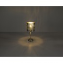 Globo 15360T Tischleuchte Nadi 1x40W | E14 - silber