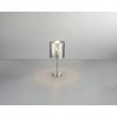 Globo 15360T Tischleuchte Nadi 1x40W | E14 - silber