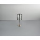 Globo 15360T Tischleuchte Nadi 1x40W | E14 - silber