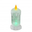Globo 23304 LED Tischlampe Candlelight - Farbwechsler, weiß