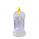 Globo 23304 LED Tischlampe Candlelight - Farbwechsler, weiß