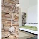 Globo 24122W LED Wandleuchte Deniz 1x5W | 350L | 3000K - Schalter auf dem Körper, flexibler Arm, matt Nickel