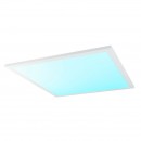 Globo 41604D3RGB LED Deckenleuchte Rosi 1x40W | 320-3200lm | 3000K-6000K | RGB - Fernbedienung, Farbfixierung, dimmbar, Farbwechsler, opal weiß