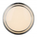 Globo 41738-60RGB LED Deckenleuchte Ina II 1x60W | 240-2400lm | 3000K-6500K | RGB - Fernbedienung, Farbfixierung, Farbwechsler, dimmbar, opal, weiß