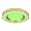 Globo 41742-48RGB LED Deckenleuchte Colla 1x48W | 200-2000lm | 3000K-6500K | RGB - Fernbedienung, dimmbar, Farbwechsler, Farbfixierung, Nachtbeleuchtung, weiß
