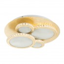 Globo 41908-36 LED Deckenleuchte Tilo 1x36W | 2700lm | 3000K - gold