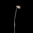 Globo 54348-1S Stehlampe Lara 1x4W| E14 LED | 320 lm | 3000K - flexibler Arm Nickel matt