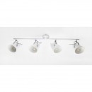 Globo 54654-4 Spotleuchte Deckenleuchte Armeca 4x40W | E14 - einstellbar weiß
