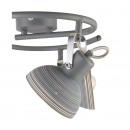 Globo 54658-3 Deckenleuchte Daisy 3x40W | E14 - einstellbar grau