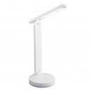 Globo 58346 LED Tischleuchte Geschlecht 1x4W | 18-153lm | 6000K | RGB - Farbwechsler, Touchdimmer, Touch-Schalter, Adapter, USB, weiß