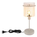 Globo 15698TB Tischlampe GORLEY  E14 | mit Schalter