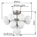 Globo 56143-13ND Deckenleuchte GRAPPY  G9
