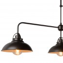 Lucide 31348/02/15 Pendelleuchte Hamois 2x60W | E27