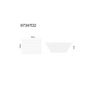 Globo HAYDEN 67347D2 LED Deckenleuchte | 30W LED | 1500lm | 3000K
